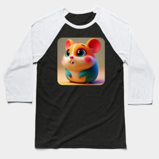 Animals, Insects and Birds - Hamster #47 Baseball T-Shirt